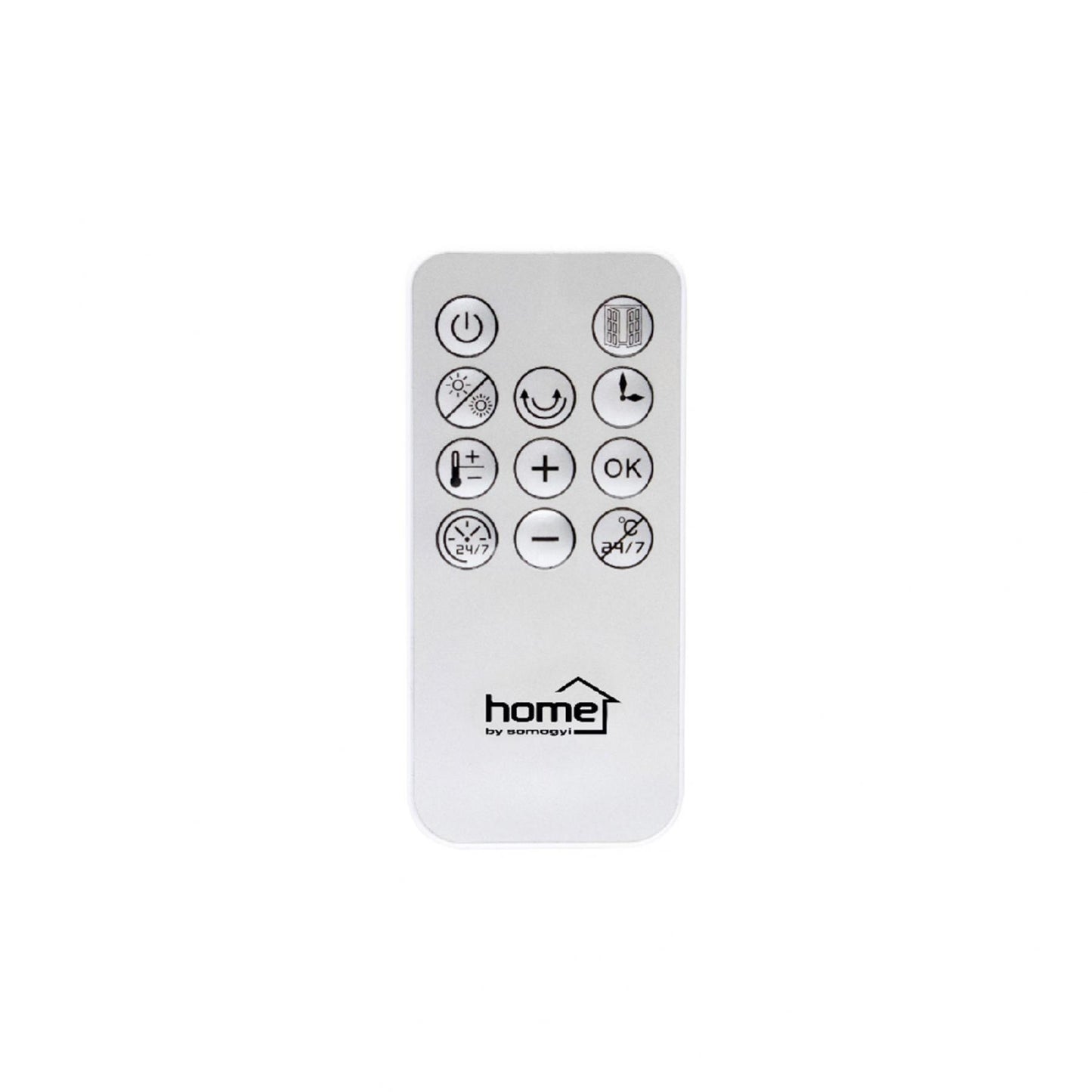 Aeroterma de perete Home Zep FKF 65221, 2 trepte de putere, termostat electronic, timer, telecomanda