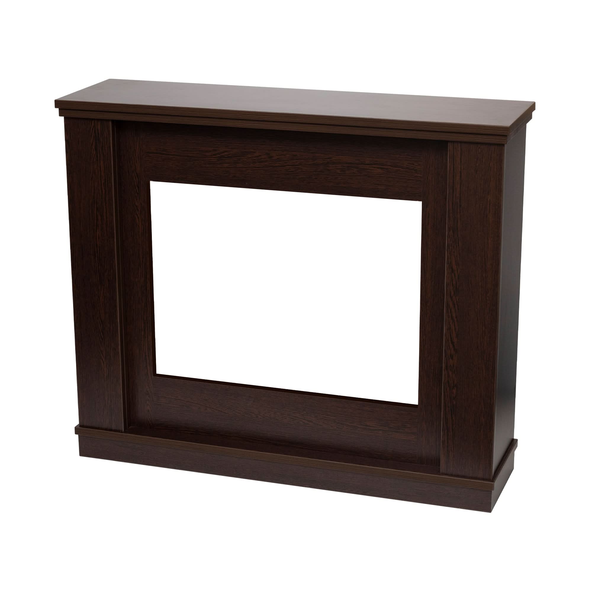 Cadru pentru Semineu Incorporabil MILANO, PAL Melaminat, Fag Tobacco, 96.5x76.5x27.5 cm – Compatibil HOME FKKI 03