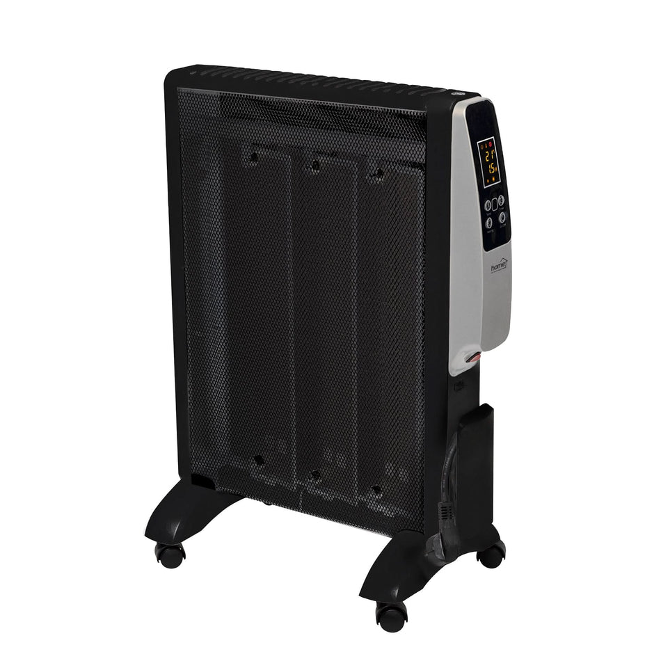 Convector electric Home Zep, cu telecomanda, 2 trepte de incalzire, panouri MICA, 1500W, pentru interior