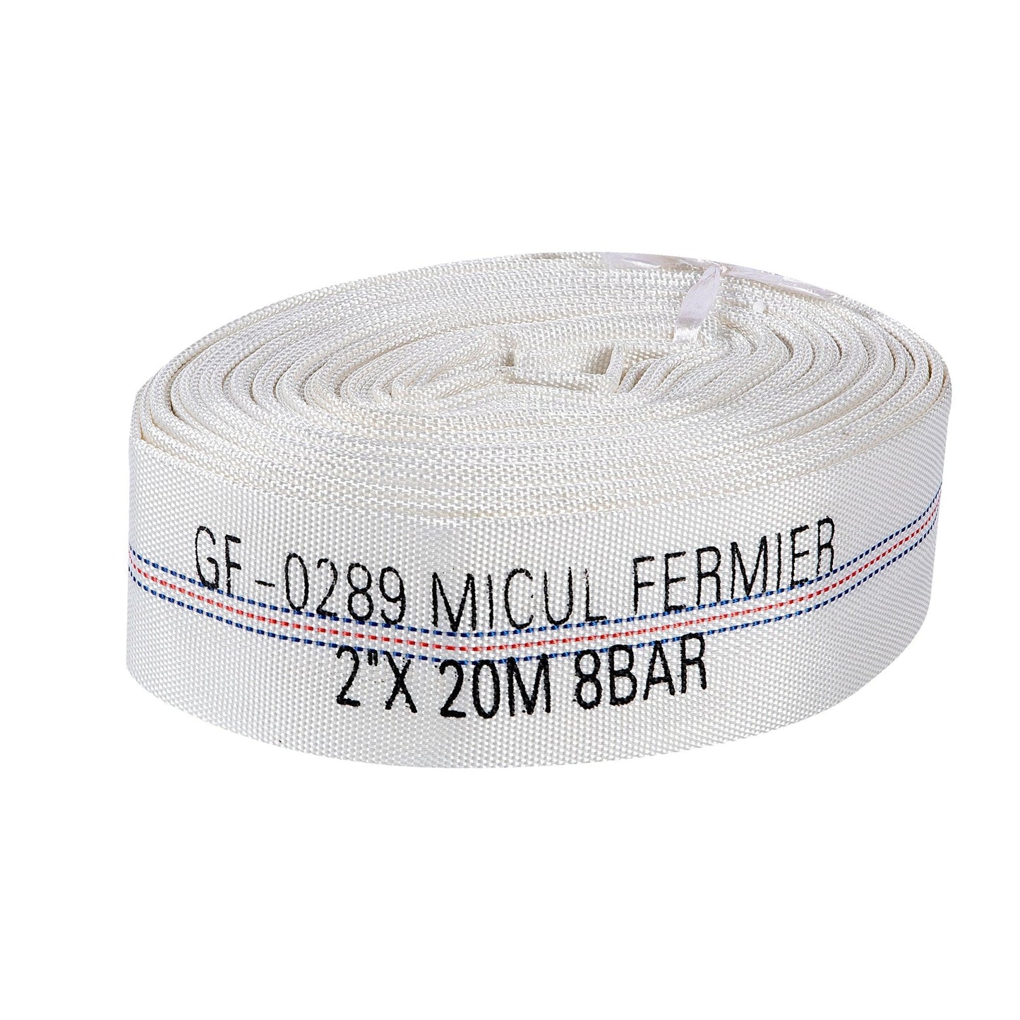 Furtun pompier Micul Fermier GF-0290, 20m cu capete TOP, alb - ZEP.RO - Ți-e la îndemână!