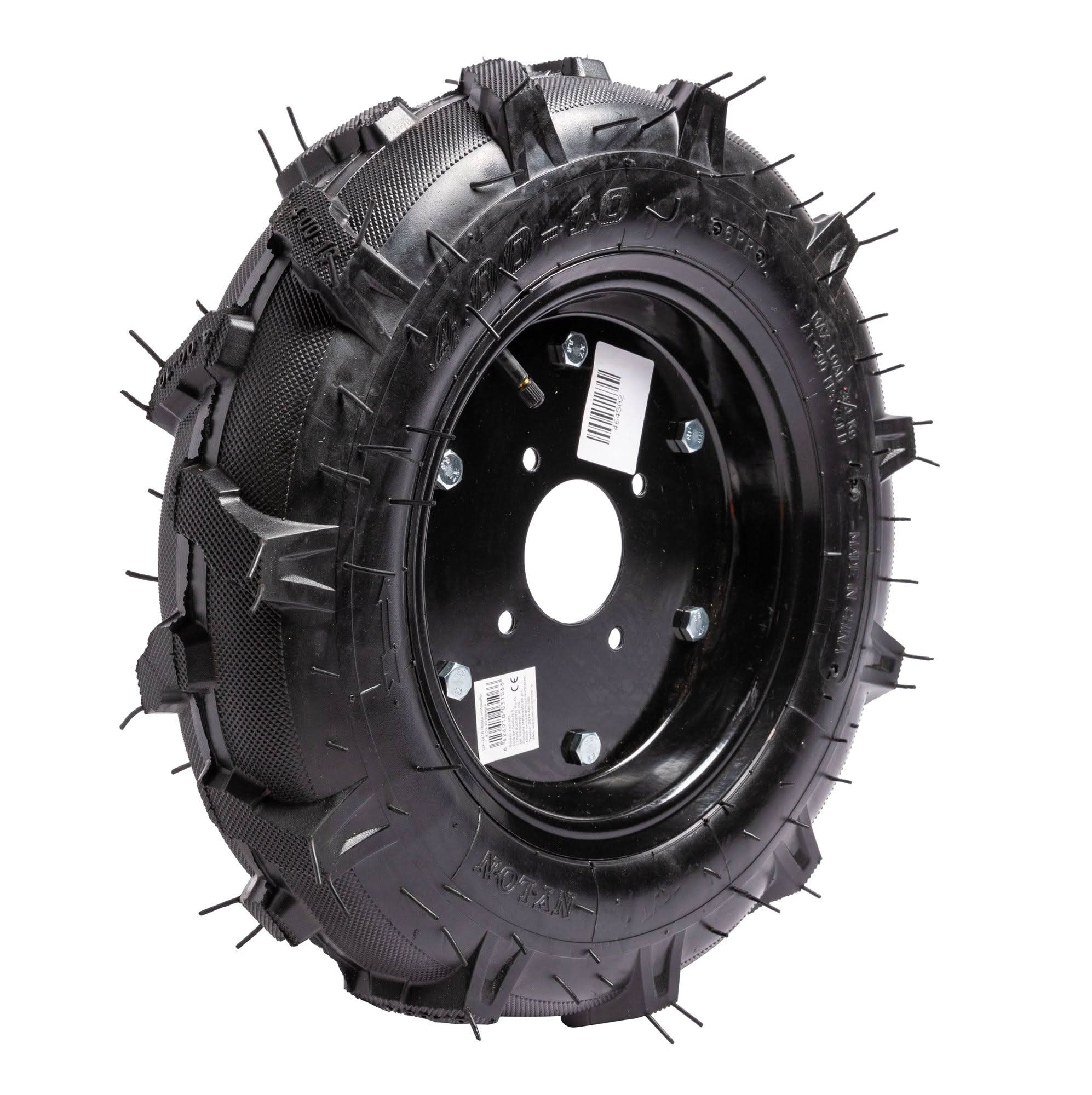Roata motocultor Micul Fermier, 400-10m neagra, GF-2418 - ZEP.ro