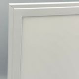 Panou LED 295x595 cu rama alba, 24W, 1680 lm, 4100K