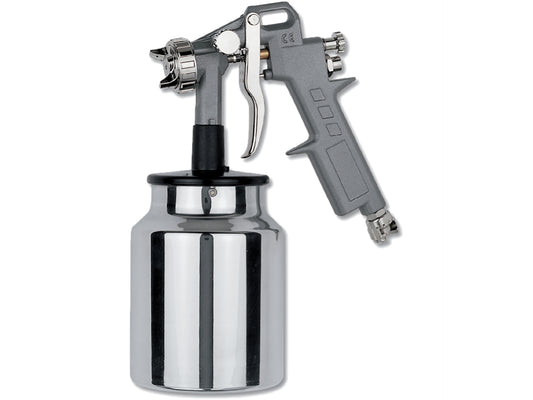 PISTOL DE VOPSIT PRESIUNE 4 - 8 BAR 1000CM3 CU REZERVOR JOS