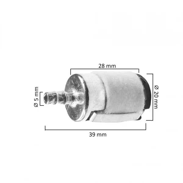 Filtru benzină motocoasă  – Extra Performanță și Protecție pentru Motor