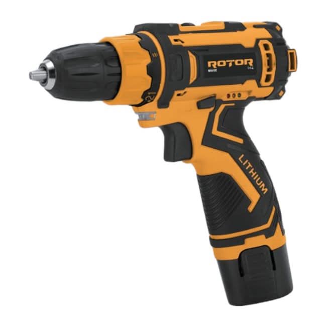 Autofiletanta ROTOR RPA12C, 12V, 2 Acumulatori 1.5Ah, 25Nm, Mandrina 10 mm, 1350 RPM