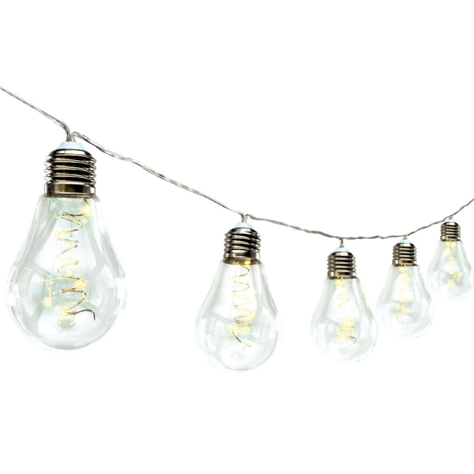 Ghirlanda cu 75 becuri LED, 3.5m, culoare alba calda, cu adaptor IP44