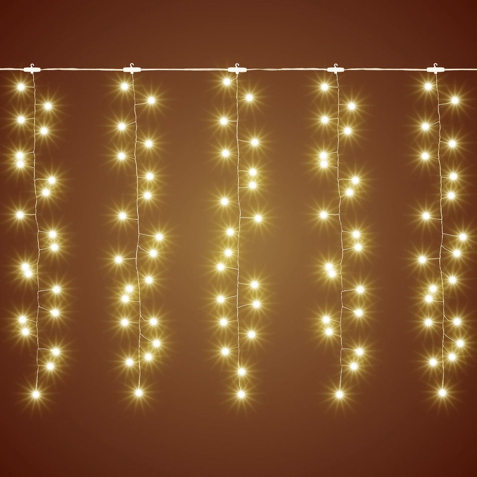 Perdea de lumini cu 300 LED-uri Home Zep, 50cm, alba/multicolora, IP44