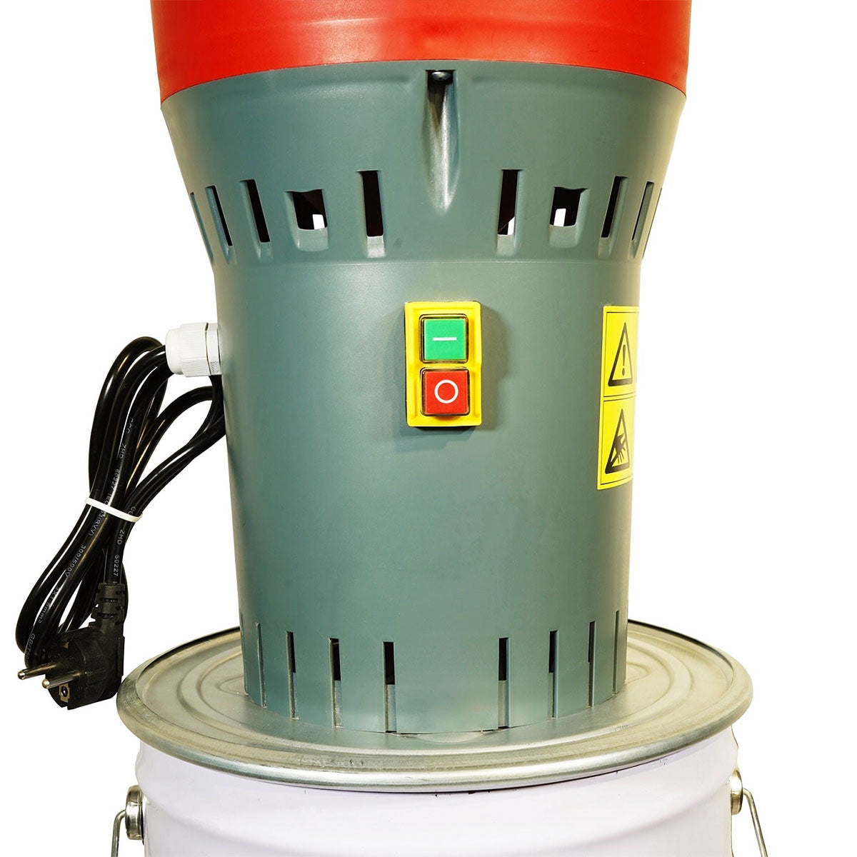 Moara cereale ZEP EUROMILL-25, motor 1000W 100% cupru, 300 kg/h, galeata 25L, 4 site incluse