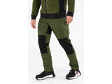 PANTALON DE LUCRU STRETCH. VERDE 2XL