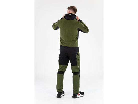 PANTALON DE LUCRU STRETCH. VERDE 2XL