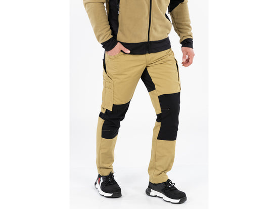 PANTALON DE LUCRU STRETCH. KAKI L