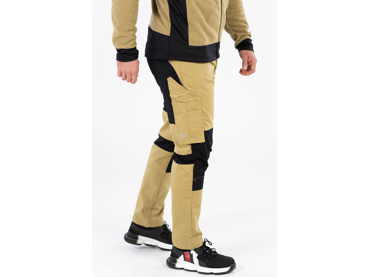 PANTALON DE LUCRU STRETCH. KAKI L