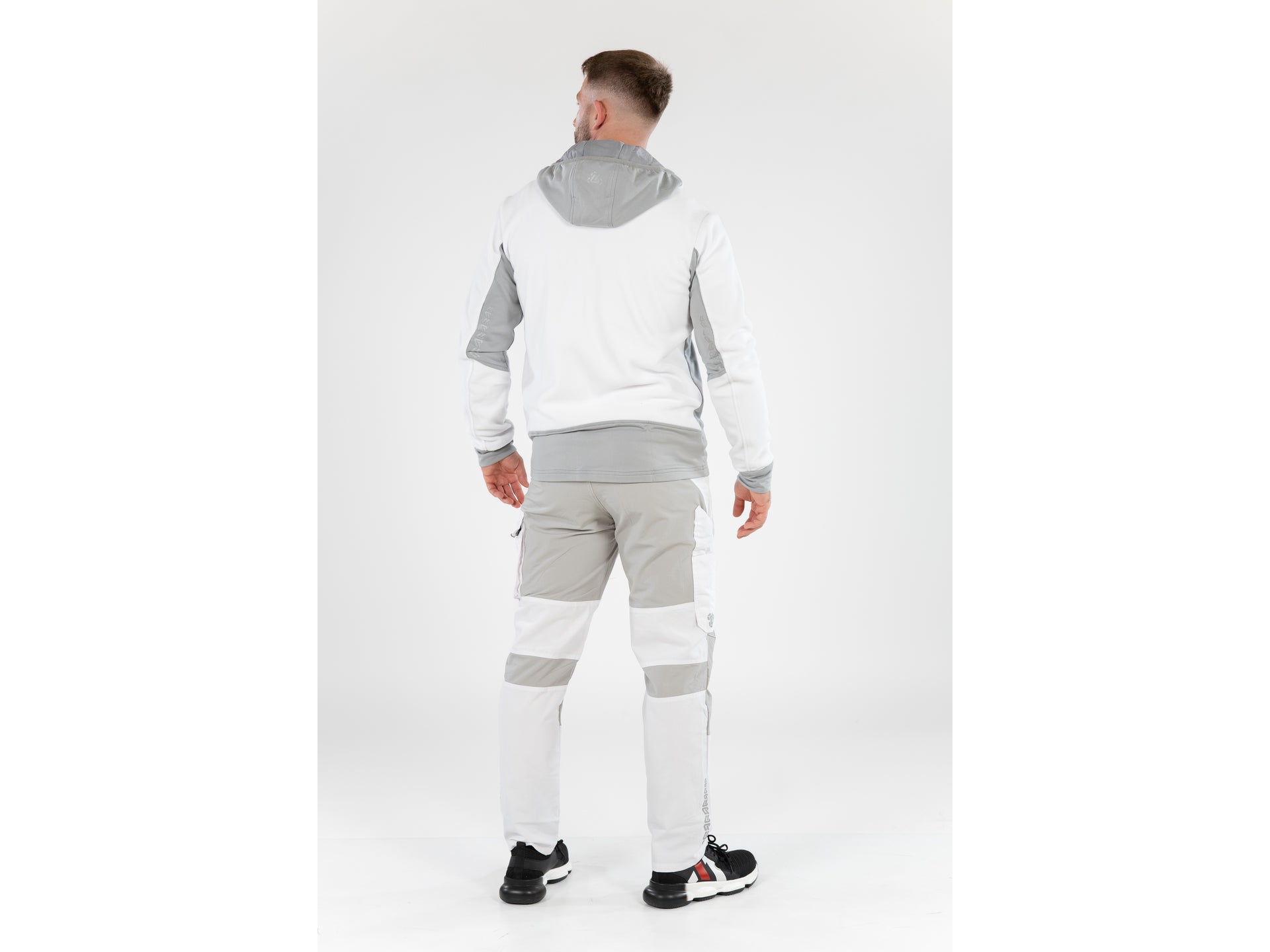 PANTALON DE LUCRU STRETCH. ALB.2XL