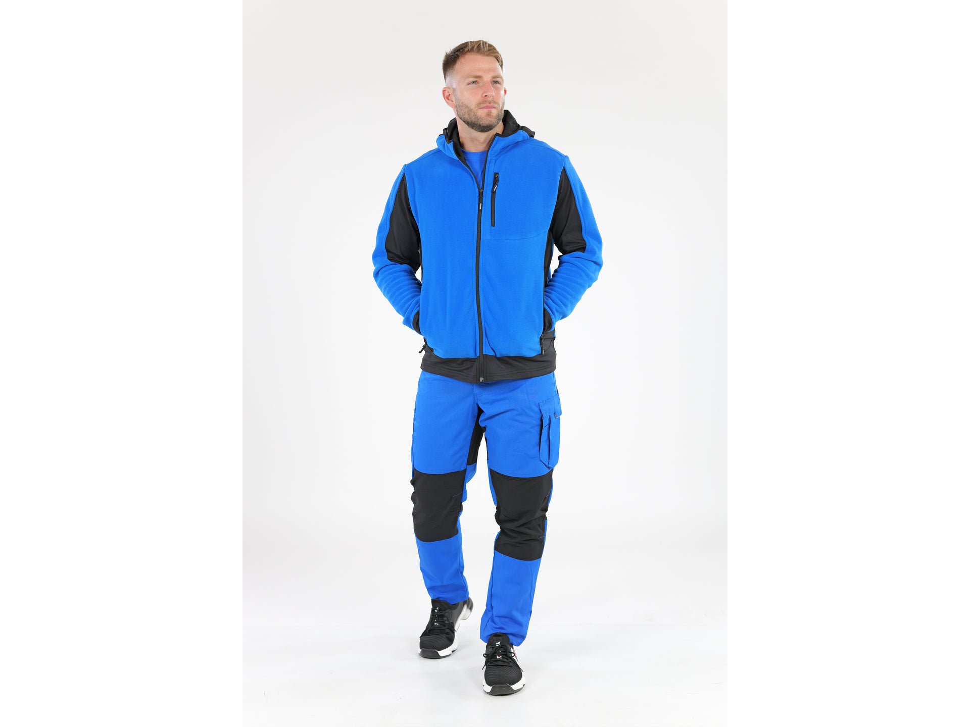 PANTALON DE LUCRU STRETCH. ALBASTRU S