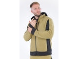 JACHETA FLEECE CU GLUGA SARNA KAKI 2XL