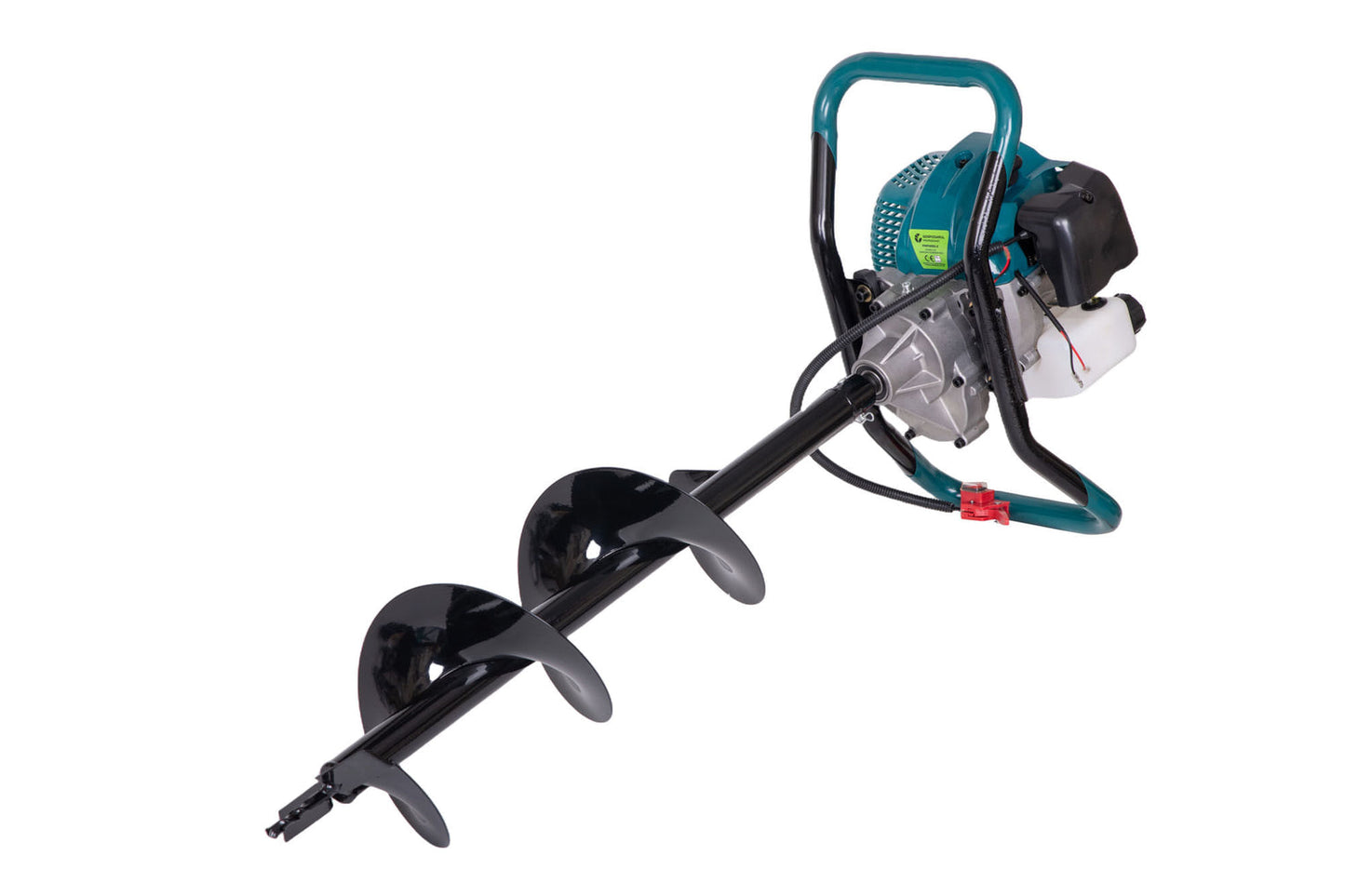 Motoburghiu foreza pamant Gospodarul Profesionist ED520, 3 CP, 52cc, 3 burghie incluse 100mm 150mm 200mm