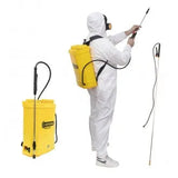Pompa de stropit Gospodarul Profesionist 16L cu baterie, acumulator 12V, tija alama