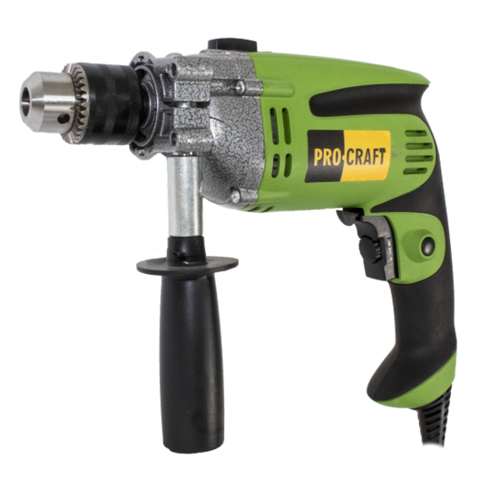 Bormasina cu Percutie Procraft PS1050, 810W, Mandrina 13 mm, 2800 RPM, Revers