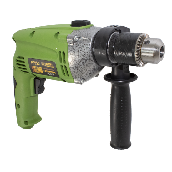 Bormasina cu Percutie Procraft PS1050, 810W, Mandrina 13 mm, 2800 RPM, Revers