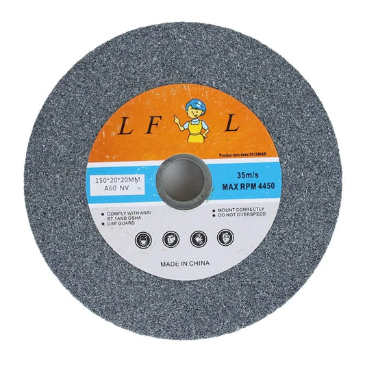 Disc abraziv rectificare și ascuțire metal 150x20x20 mm, granulație 60