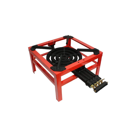 Pirostrie elefant , 4 arzatoare independente, 20.8 kW, fonta turnata