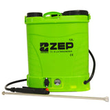 Pompa de Stropit cu Acumulator ZEP 12L, 8Ah, cu Atomizor Electric 80W, Lance Inox Telescopica, 5.5 Bar