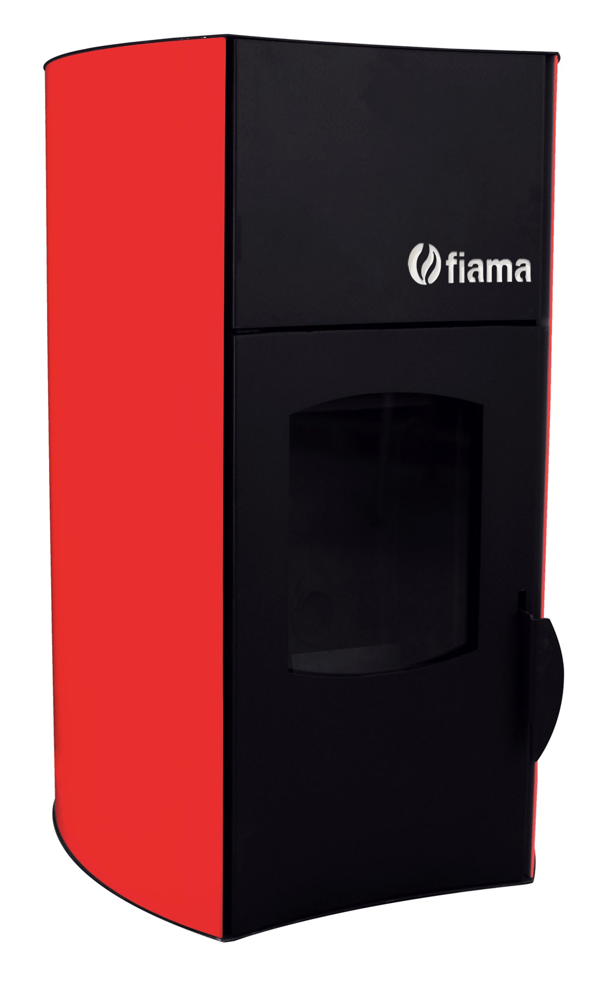 Termosemineu pe peleti Fiama Red 25 kw, rosu