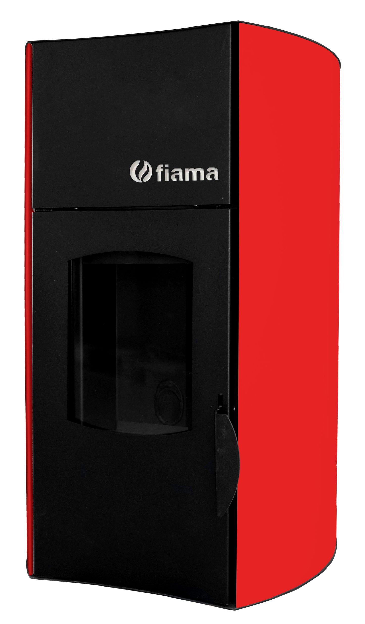 Termosemineu pe peleti Fiama Red 25 kw, rosu