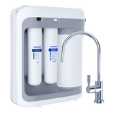 Aparat de filtrare apa cu osmoza inversa Aquaphor RO-202S, 4 filtre, rezervor 5L, pompa presiune integrata, 100 GPD