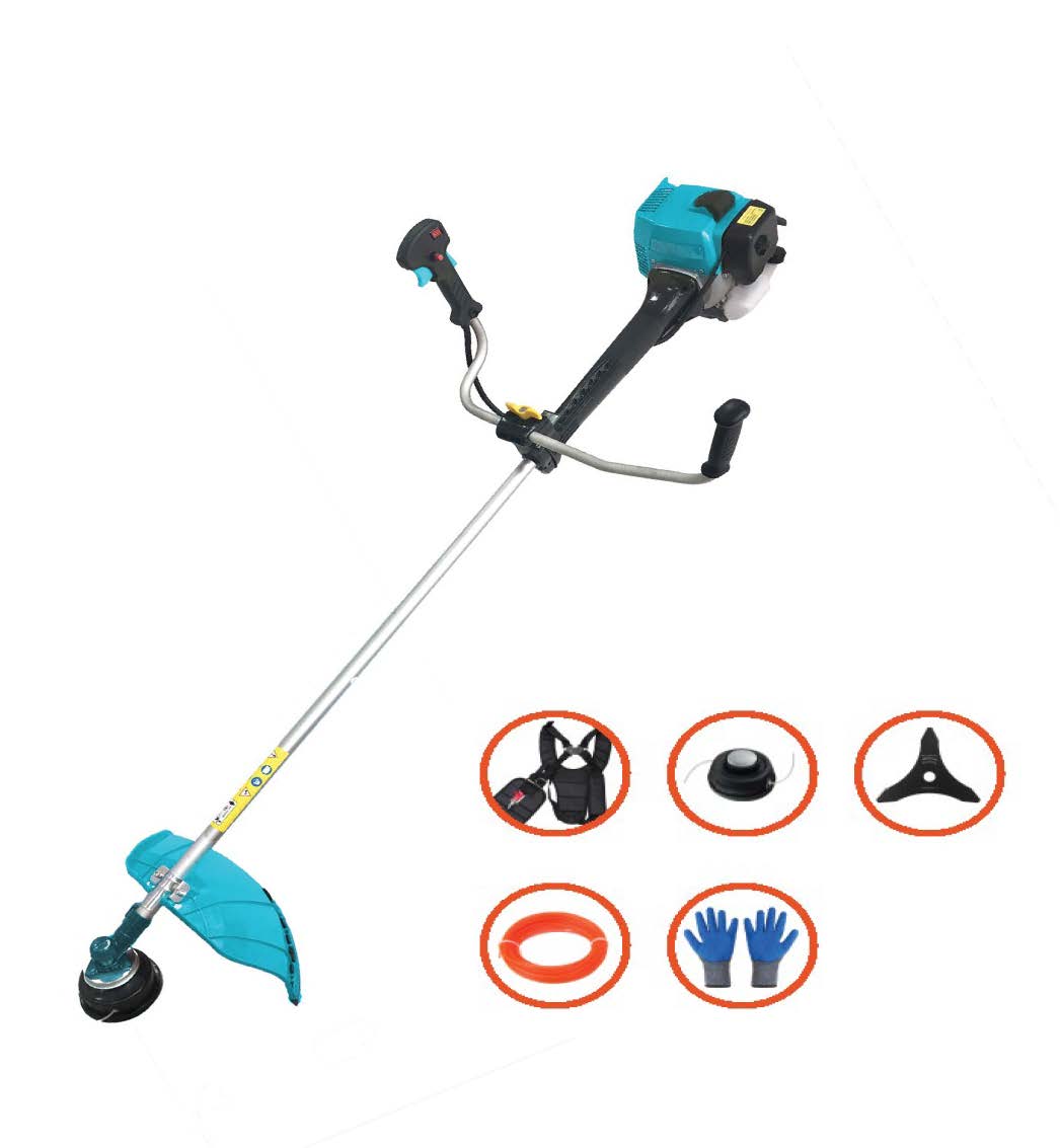 Motocoasa pe benzina Blade Industrial 520, 3 CP, 2 timpi, 7500 rpm, sistem antivibratii