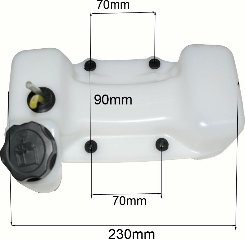 Rezervor Combustibil Motocoasa Ruris 270, 320, 431, 441