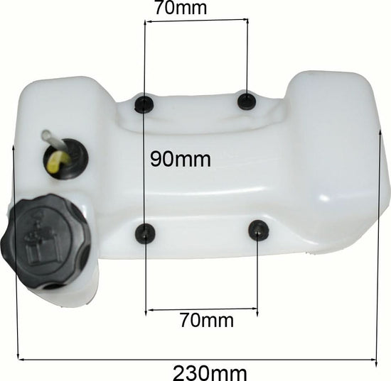 Rezervor Combustibil Motocoasa Ruris 270, 320, 431, 441