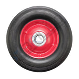 Roata carucior 6 inch, cauciuc brut cu rulment integrat