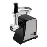 Masina de tocat carne HG HD 1300, 1300W, 1600 g/min, 3 site inox, accesorii carnati si kebbe, functie revers