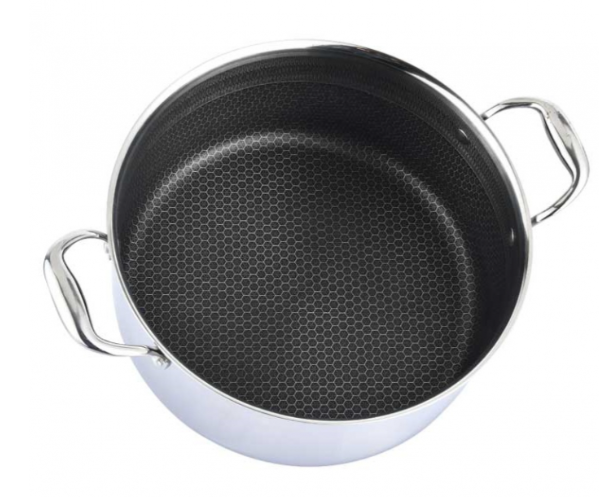 Cratita joasa 28 cm otel inoxidabil 4L