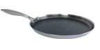 Tigaie 24 cm pentru clatite otel inoxidabil