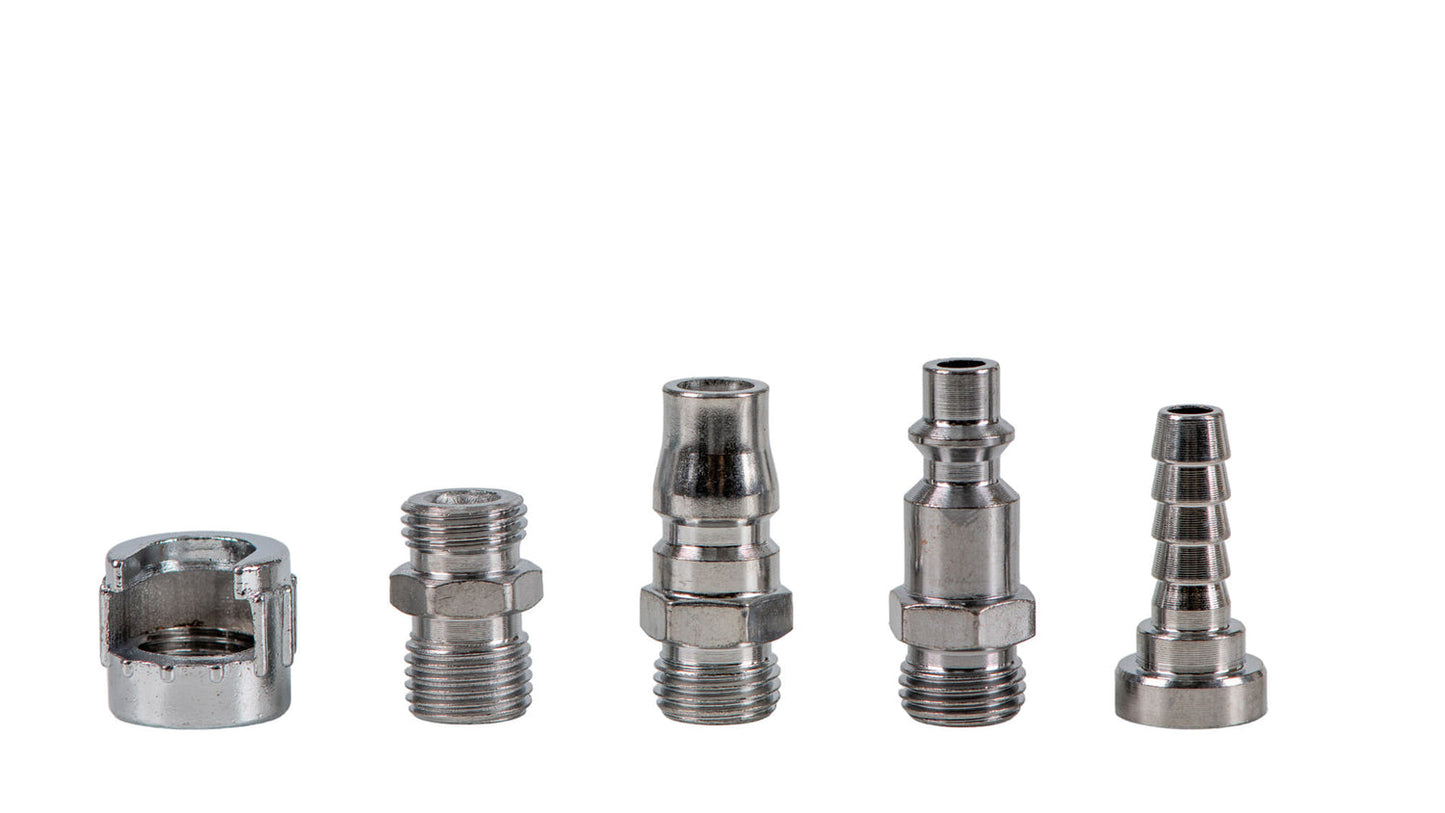 Pistol de vopsit TOTAL Industrial HVLP, duza 1.4 mm, rezervor 600 ml