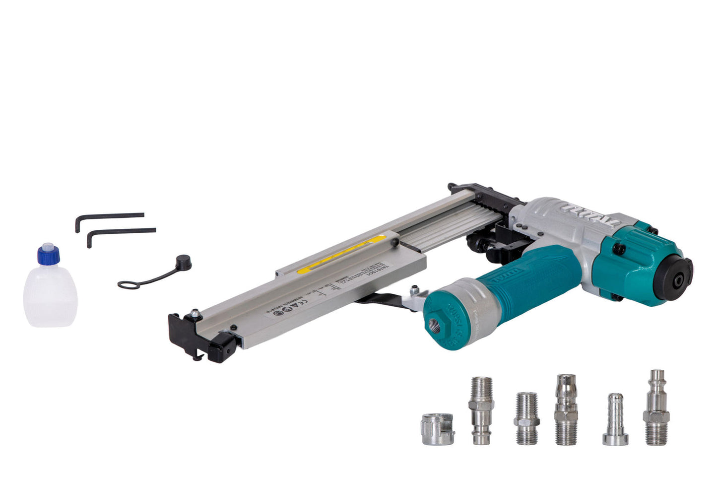 Pistol pneumatic pentru cuie si capse TOTAL, 15–50 mm / 16–40 mm
