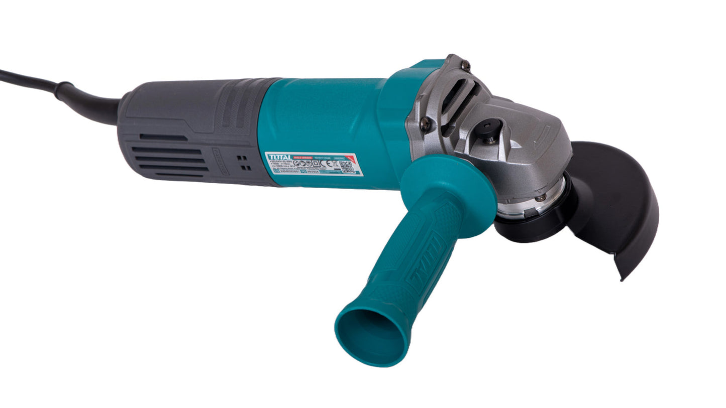 Polizor unghiular TOTAL 115 mm, 750 W, INDUSTRIAL