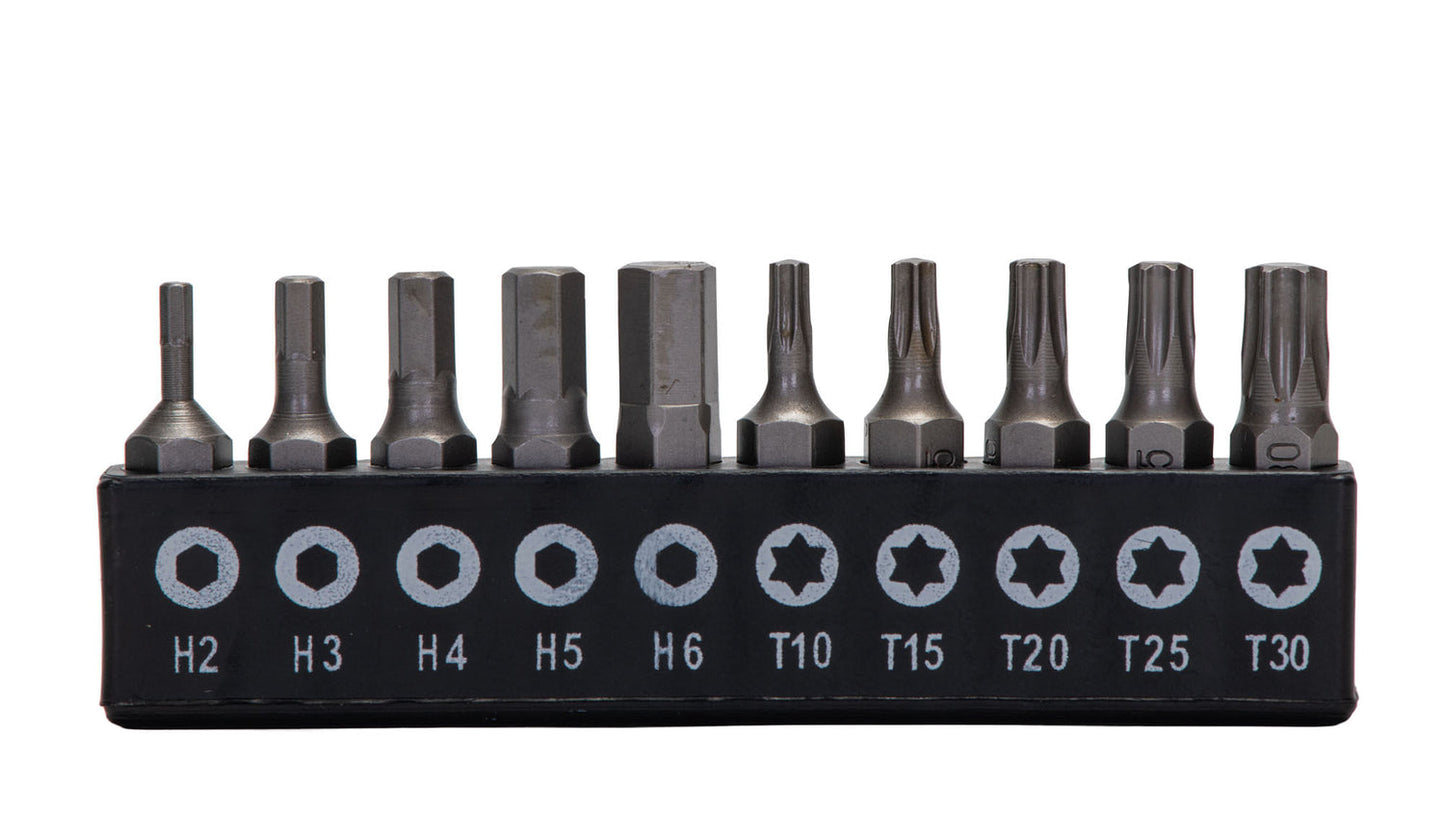 Trusa chei tubulare TOTAL 1/2 62 piese Cr-V, clichet 72T, cutie metalica