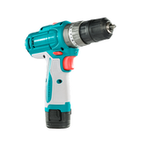 Masina de gaurit cu percutie TOTAL 12V, 20 Nm, 2 trepte viteza, 2 baterii 1.5Ah, fara incarcator