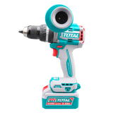 Masina de gaurit cu percutie TOTAL 20V, brushless, 166 Nm, 2 acumulatori 5.0Ah, incarcator inclus
