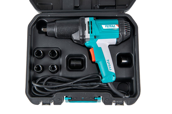 Pistol electric impact TOTAL Industrial 1050W 550Nm 2300rpm