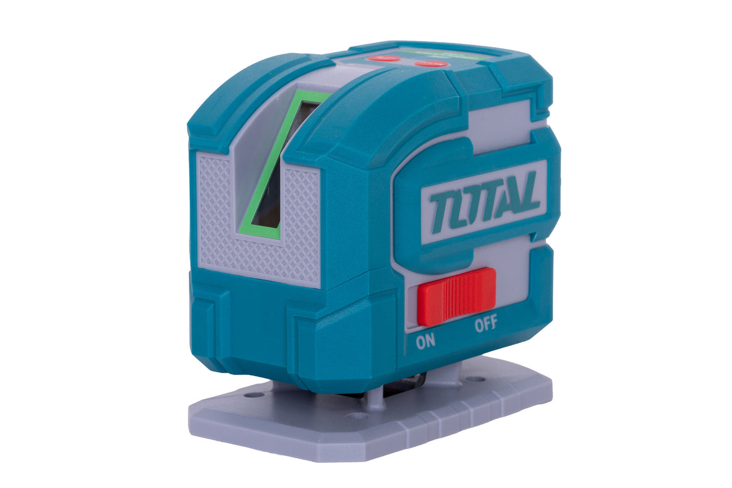 Nivela laser TOTAL verde 0–35 m, autonivelanta, linie 360°, incarcare USB C