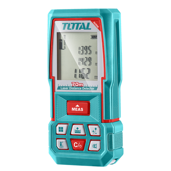 Multimetru digital TOTAL True RMS 4000 count, NCV, test baterie, lanterna integrata