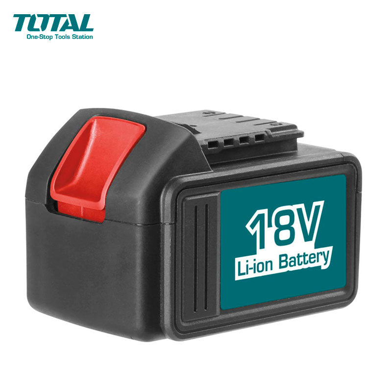 Baterie Li-Ion 18V Total TOBPLI228180, 1.5Ah, cu indicator LED – compatibila cu gama Total Tools