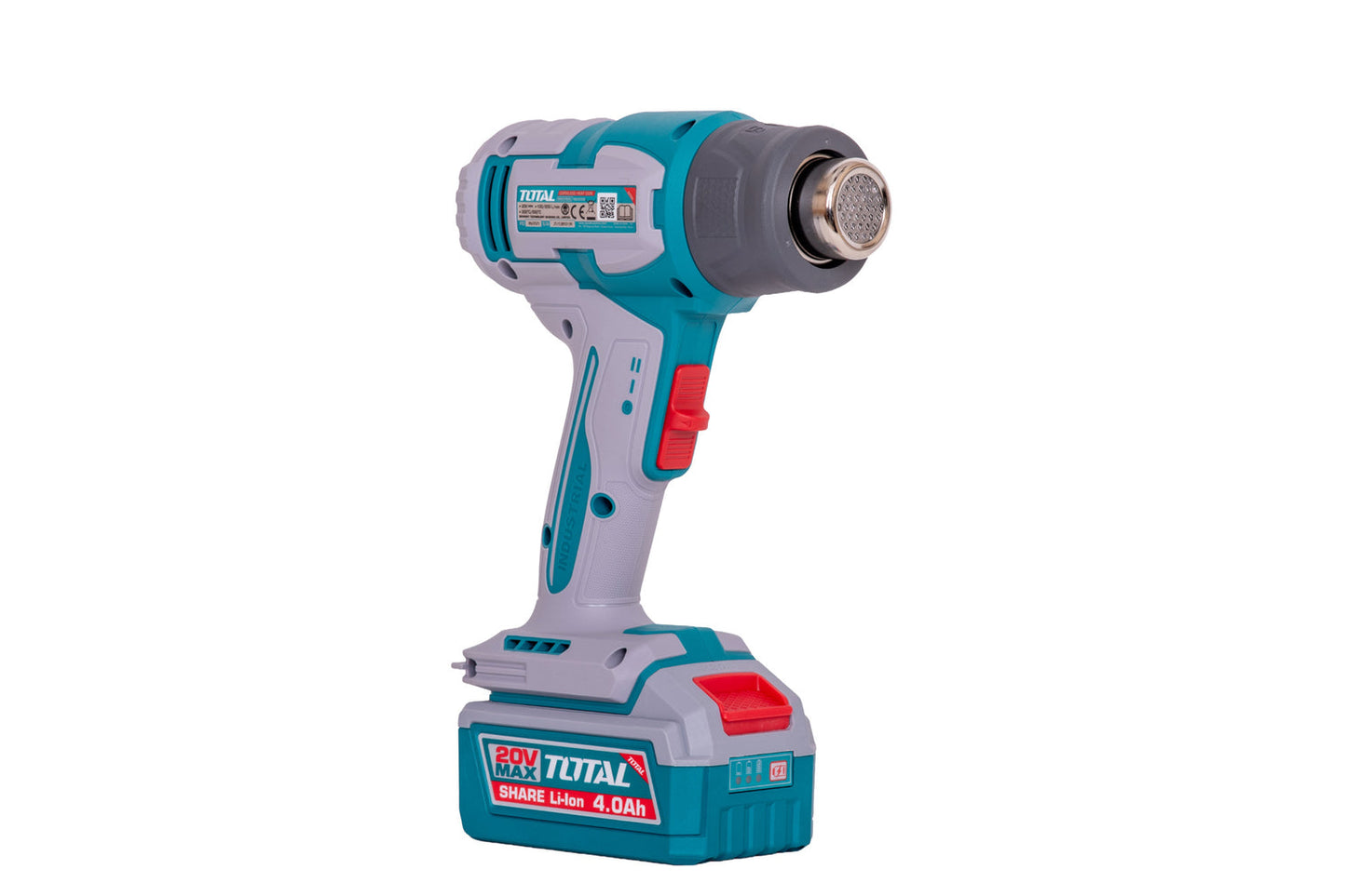 Kit Combo TOTAL 20V cu 9 unelte Brushless, 2 baterii 4Ah, incarcator si accesorii, geanta textila
