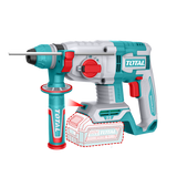 Ciocan rotopercutor TOTAL Li-Ion 20V, 2.0 J, motor fara perii, SDS Plus, fara acumulator si incarcator