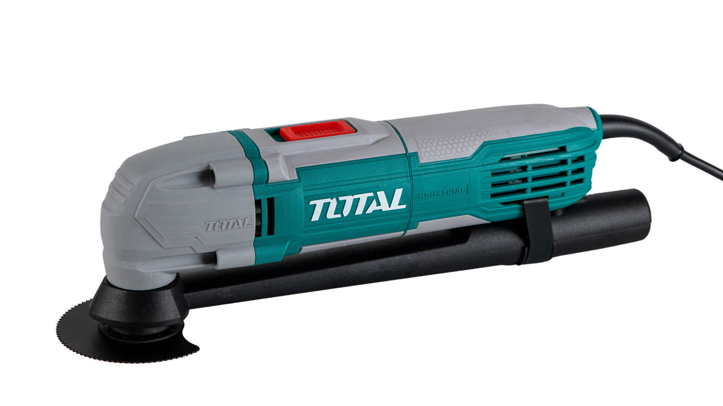Unealta multifunctionala TOTAL 300W oscilanta cu 5 accesorii 20000rpm