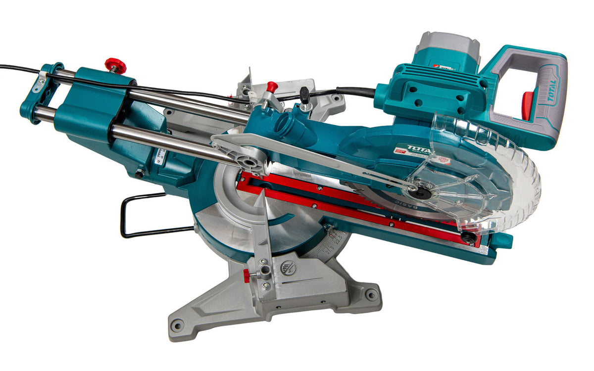 Fierastrau circular stationar TOTAL 1800W 255mm cu sanie glisare 5300RPM